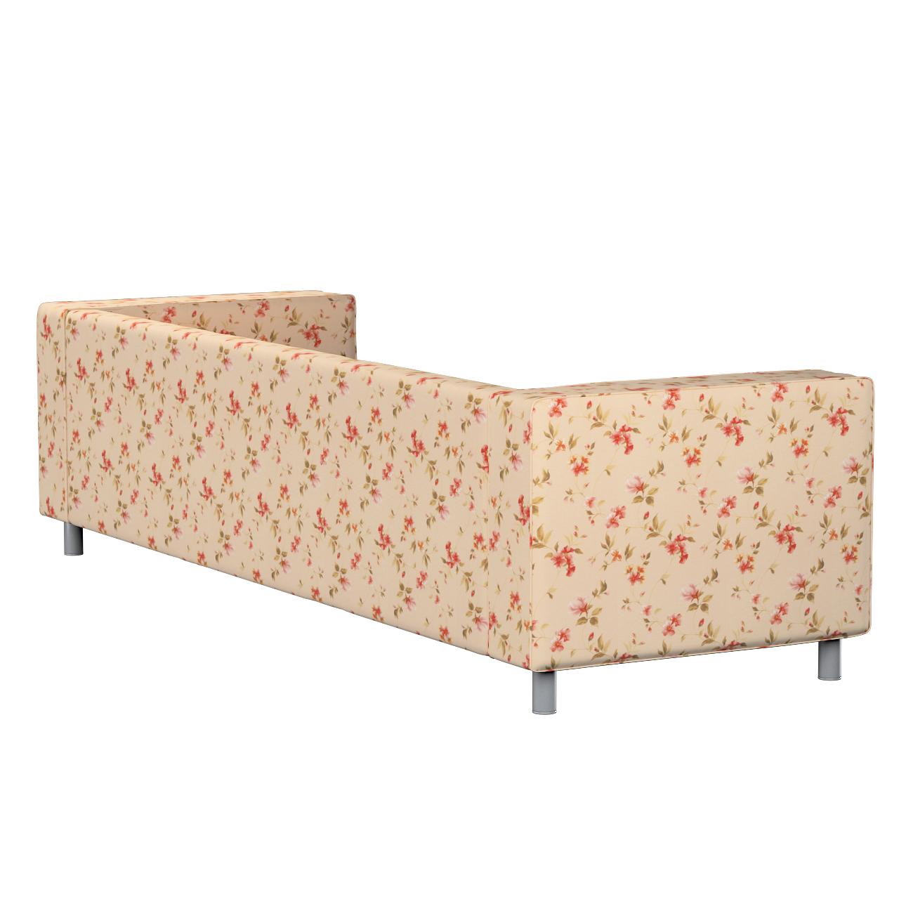 Bezug für Klippan 4-Sitzer Sofa, creme-rosa, Bezug für Klippan 4-Sitzer, Lo günstig online kaufen