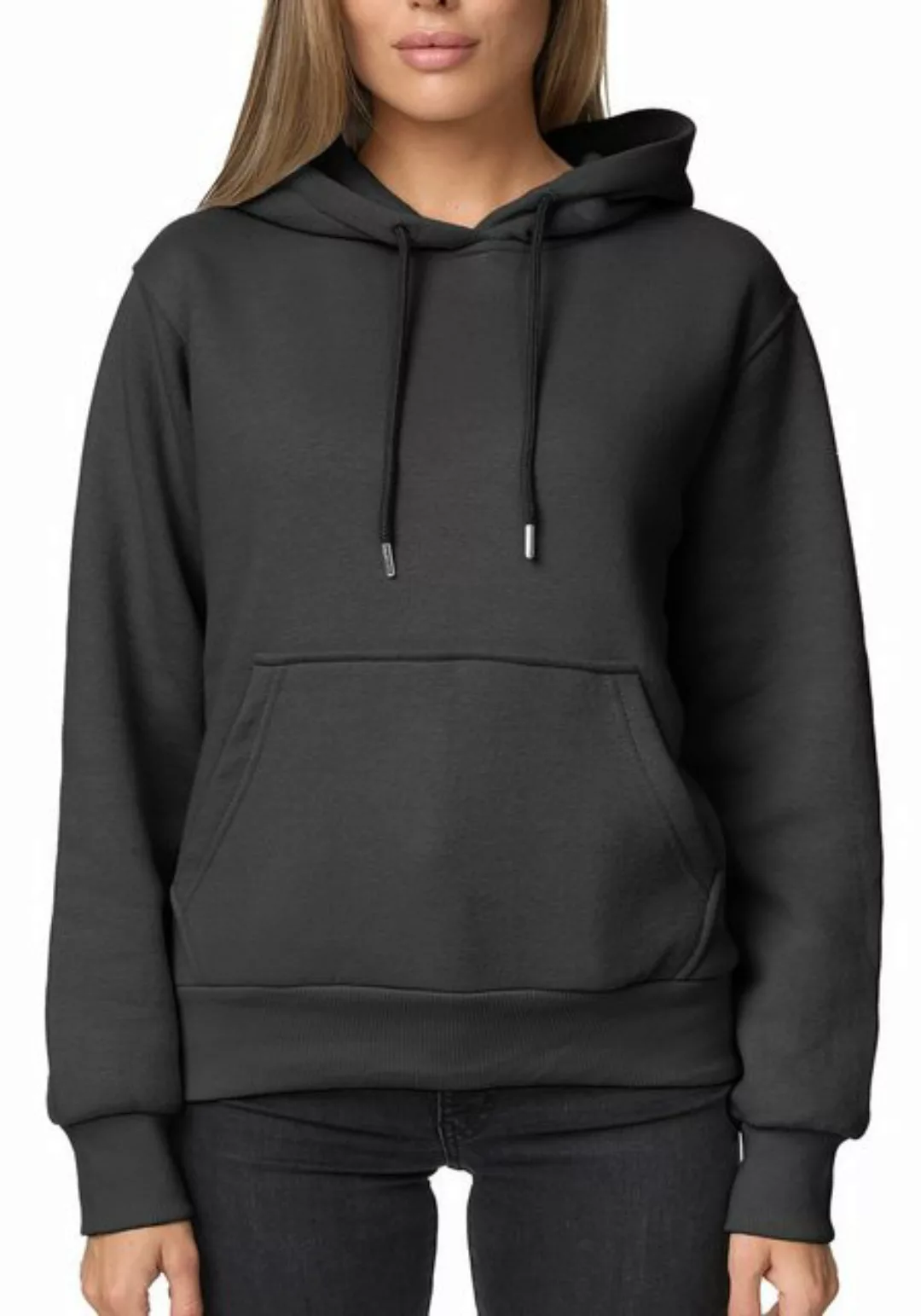 Smith & Solo Kapuzensweatshirt Hoodie Damen Kapuzenpullover (1-tlg) mit Kan günstig online kaufen