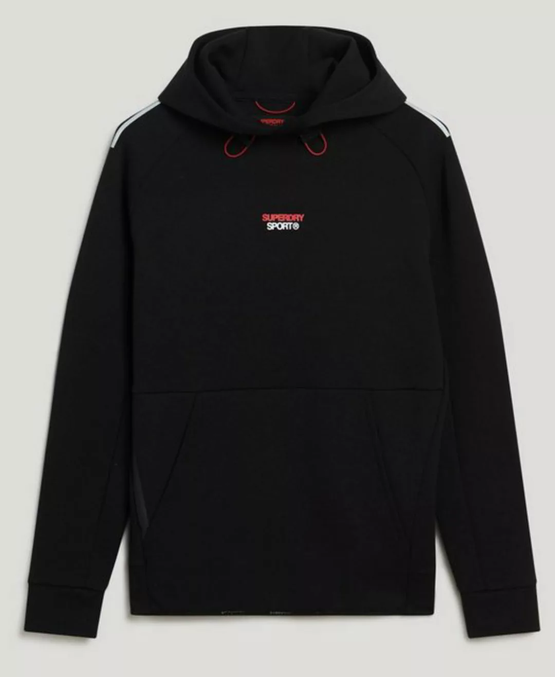 Superdry Sweater SPORT TECH LOGO LOOSE HOOD Black günstig online kaufen