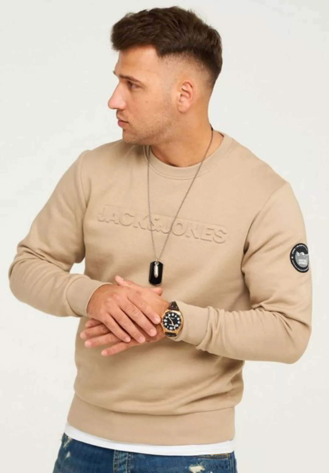 Jack & Jones Sweatshirt JCOBOOM SWEAT CREW NECK günstig online kaufen