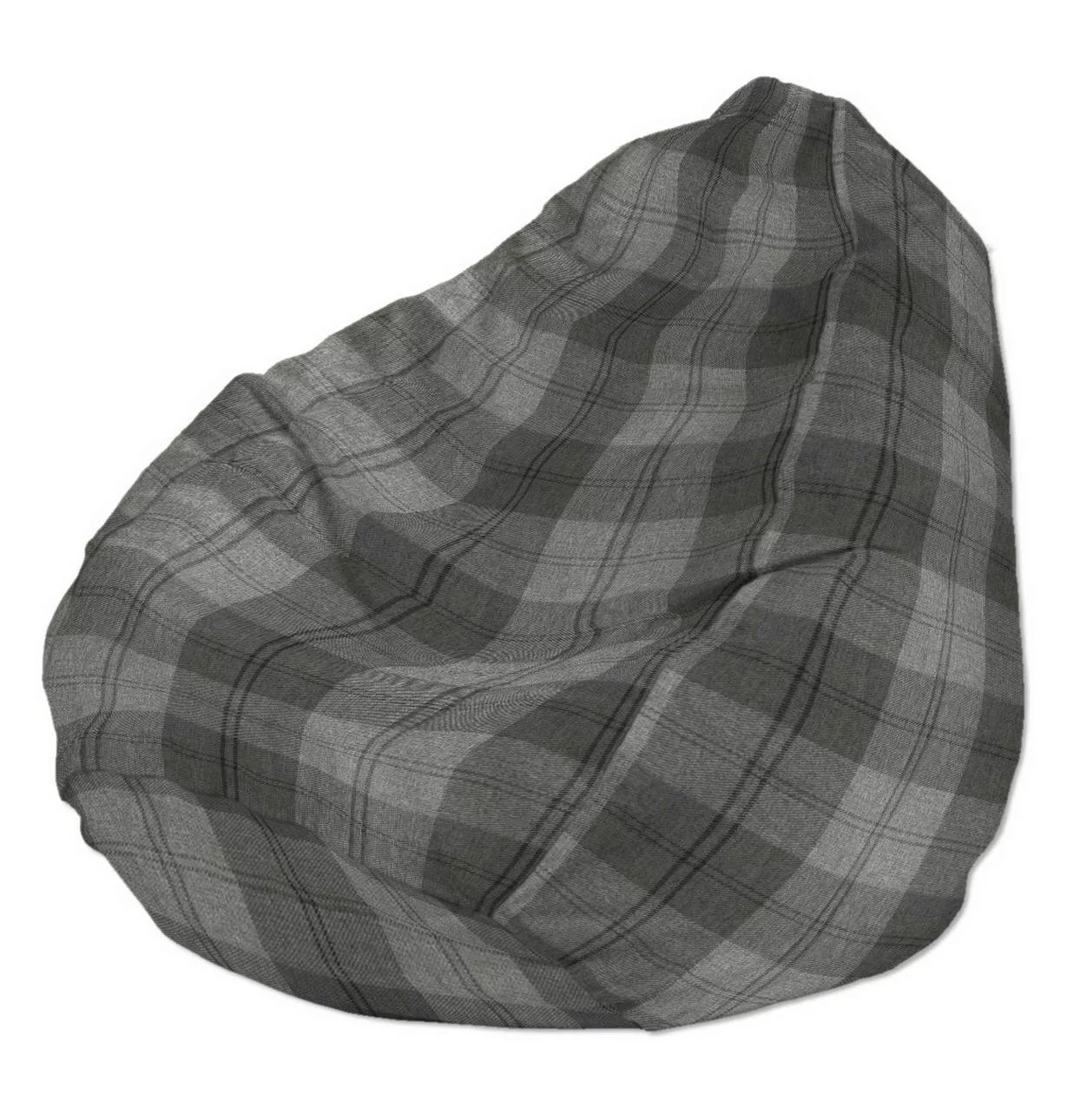 Sitzsack, grau-anthrazit, Ø60 x 105 cm, Edinburgh (115-75) günstig online kaufen