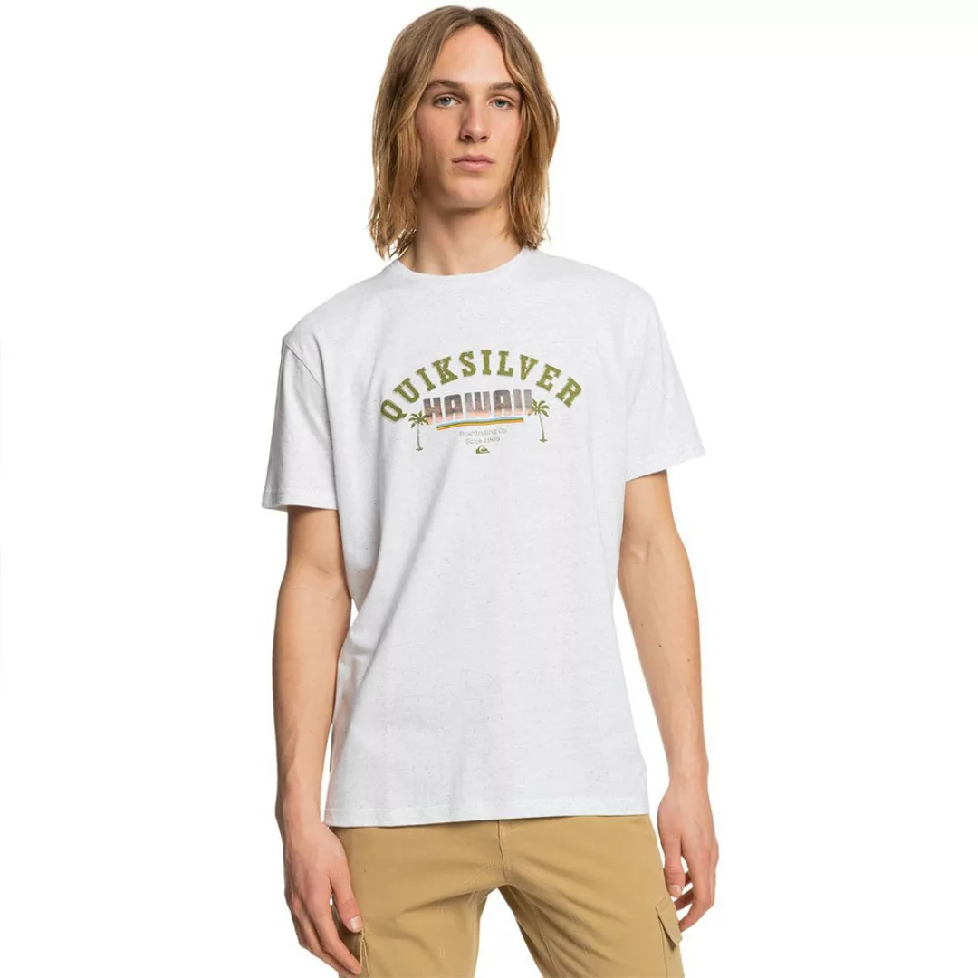 Quiksilver Hawai Calls Kurzärmeliges T-shirt S White günstig online kaufen