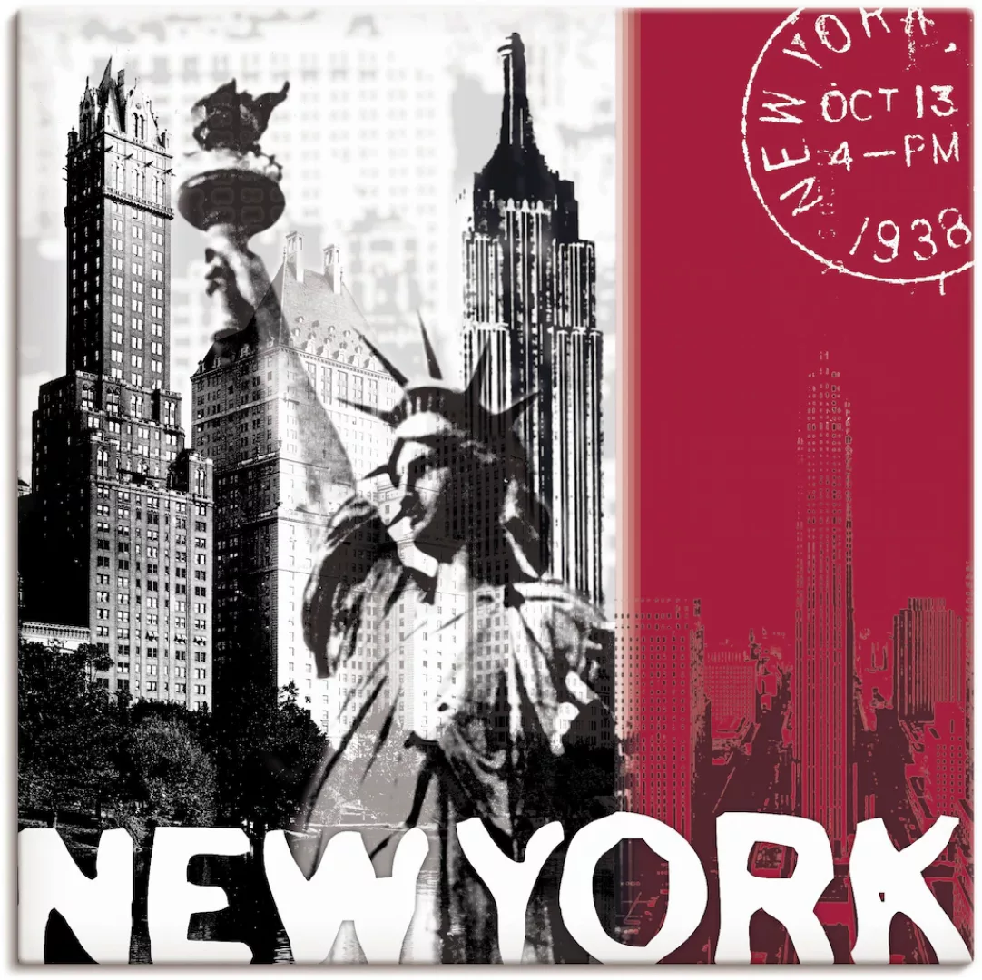 Artland Wandbild "New York", Gebäude, (1 St.) günstig online kaufen