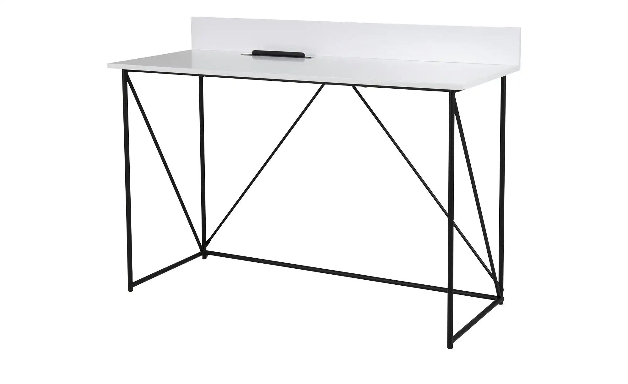 Schreibtisch mit Tabletthalter  Work ¦ weiß ¦ Maße (cm): B: 120 H: 75 T: 48 günstig online kaufen