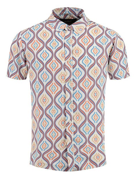 Key Largo Kurzarmhemd MSH MEAKER 1/2 patterned (1-tlg) günstig online kaufen