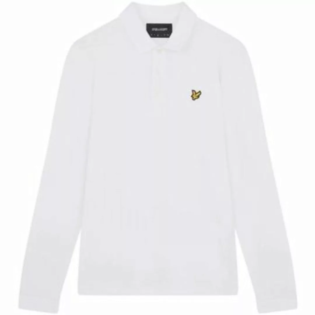 Lyle & Scott  T-Shirts & Poloshirts LP400VOG LS POLO-626 WHITE günstig online kaufen