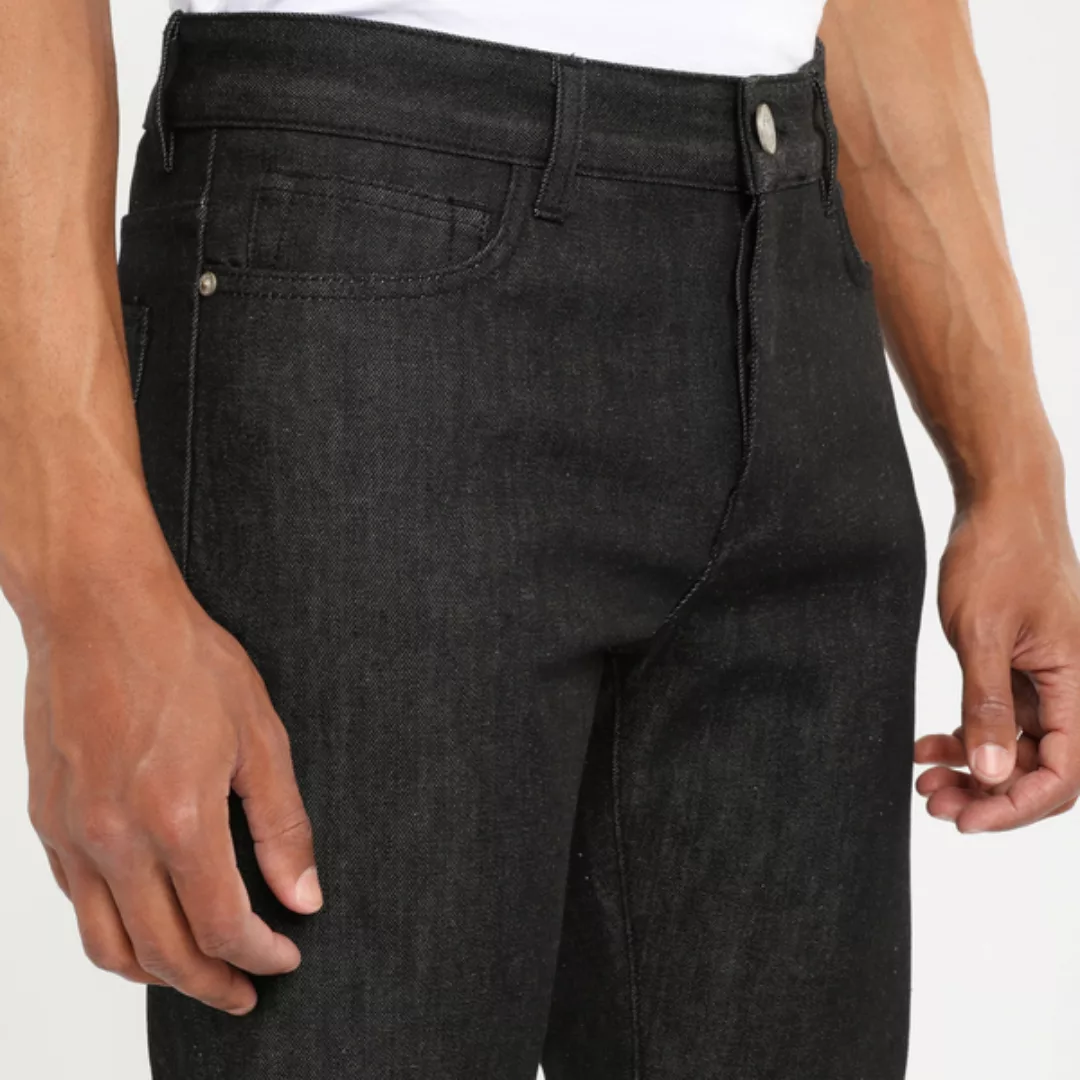 Jeans Regular Straight - Oak Raw Black günstig online kaufen