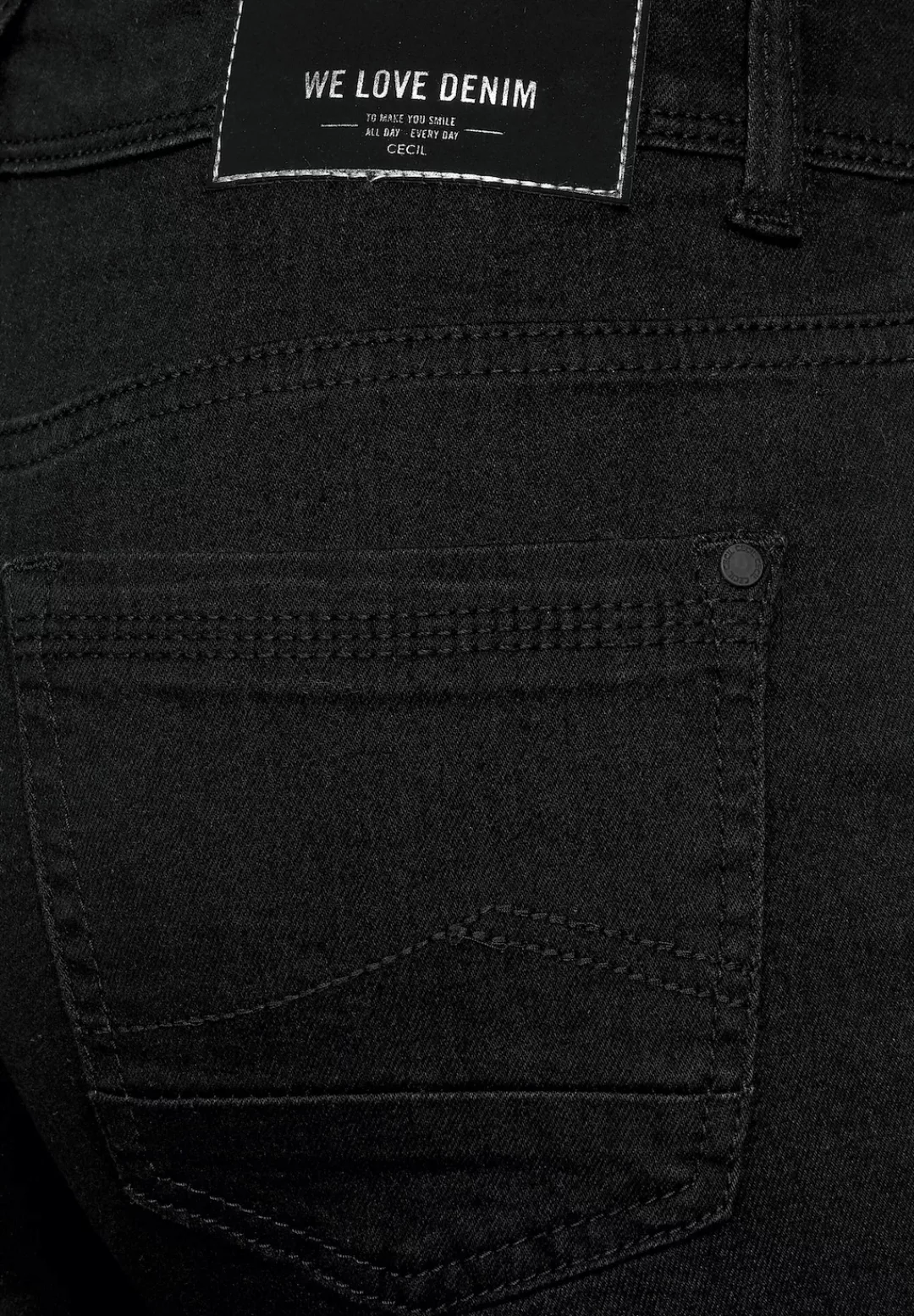 Cecil Slim-fit-Jeans, in Unifarbe günstig online kaufen