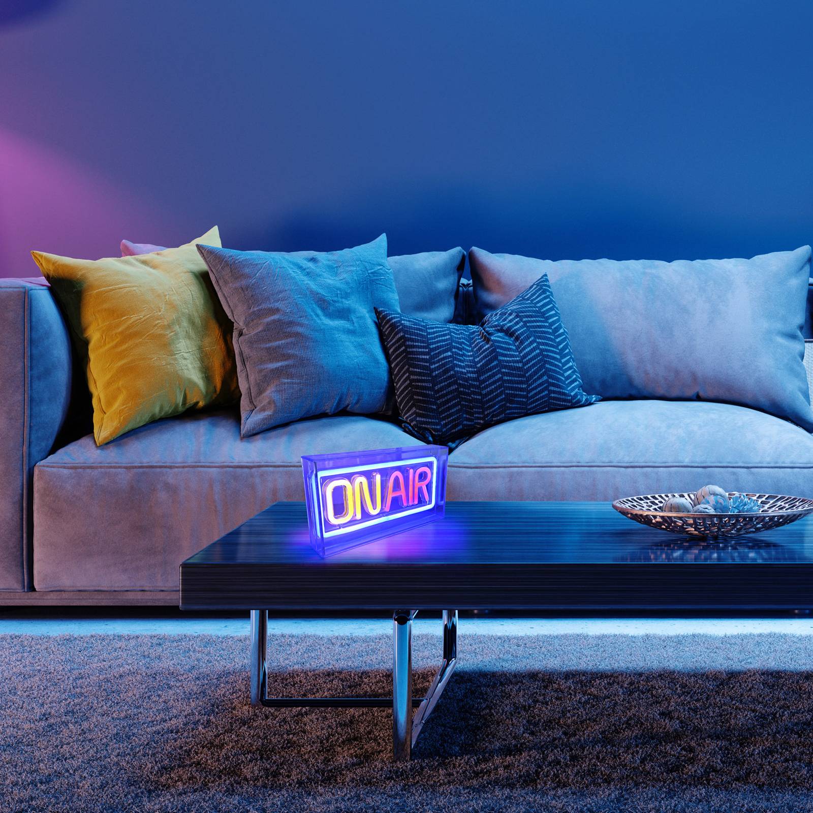 LED-Tischleuchte Neon On Air, USB günstig online kaufen