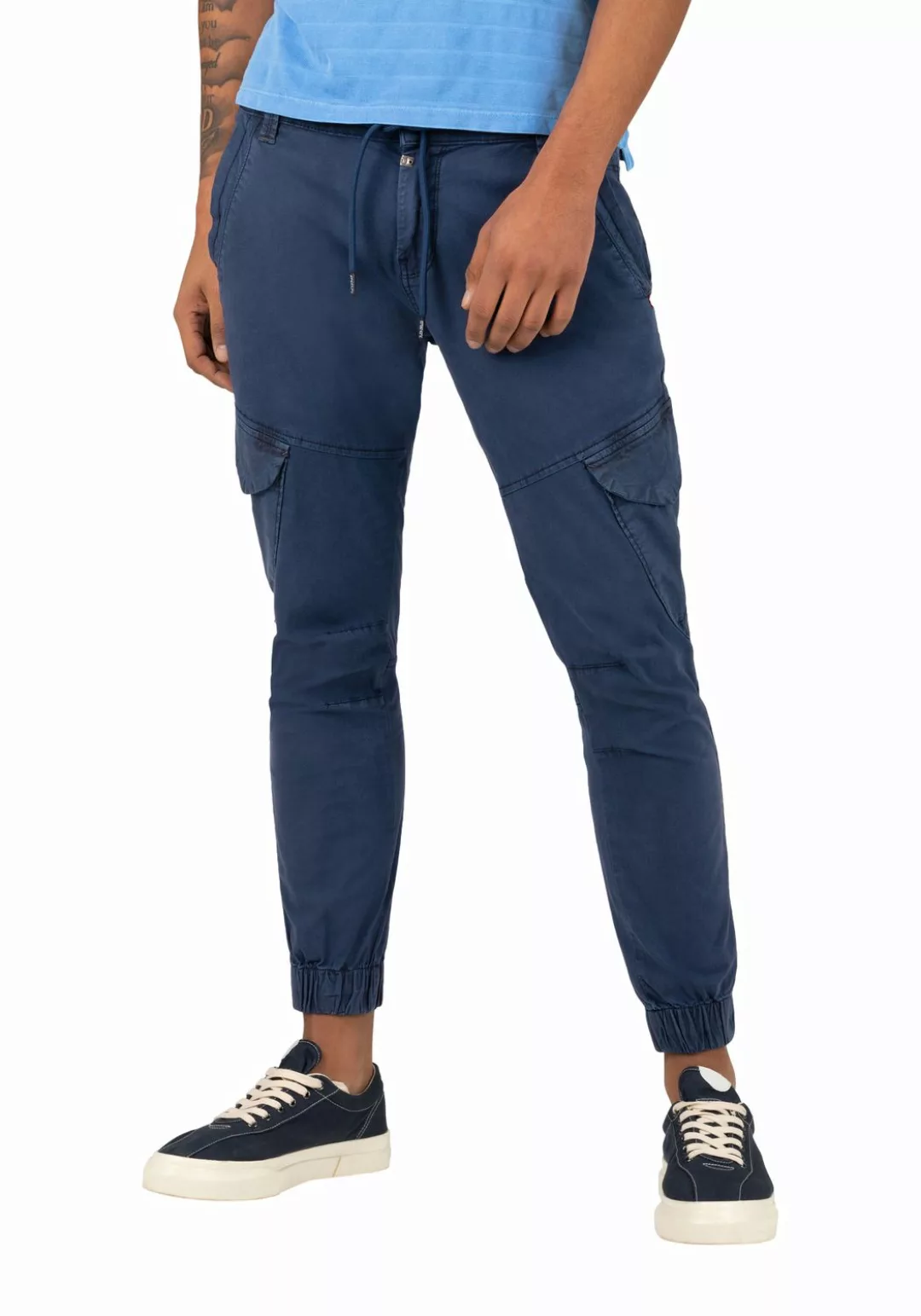 TIMEZONE Herren Cargo Hose REGULAR BROOKLYNTZ - Regular Fit - Blau - Dark R günstig online kaufen