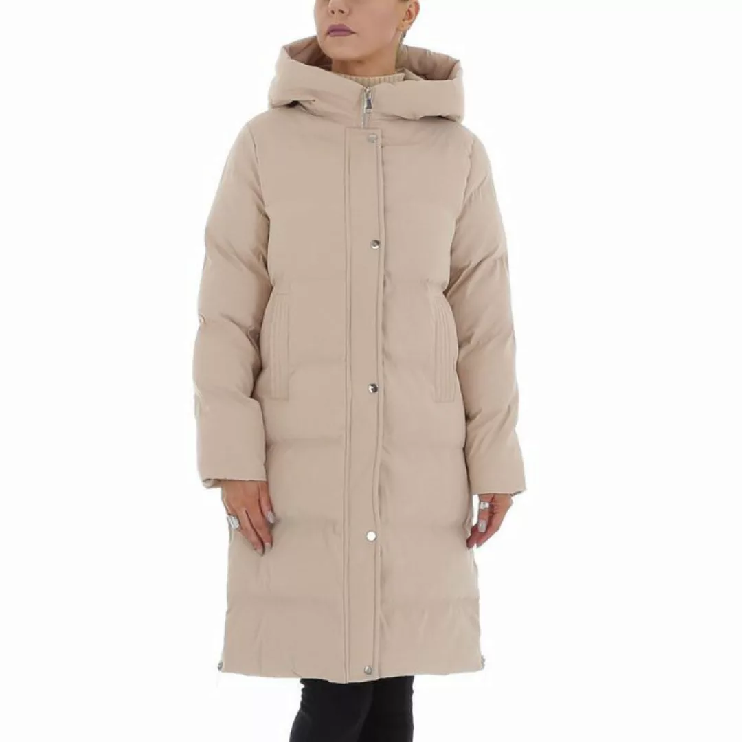 Ital-Design Wintermantel Damen Freizeit (87256545) Kapuze Gefüttert Winterj günstig online kaufen