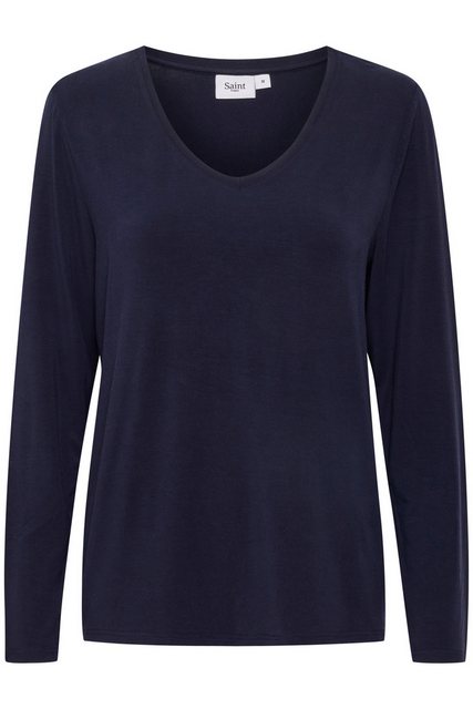 Saint Tropez Klassische Bluse AdeliaSZ V-N LS Blouse günstig online kaufen