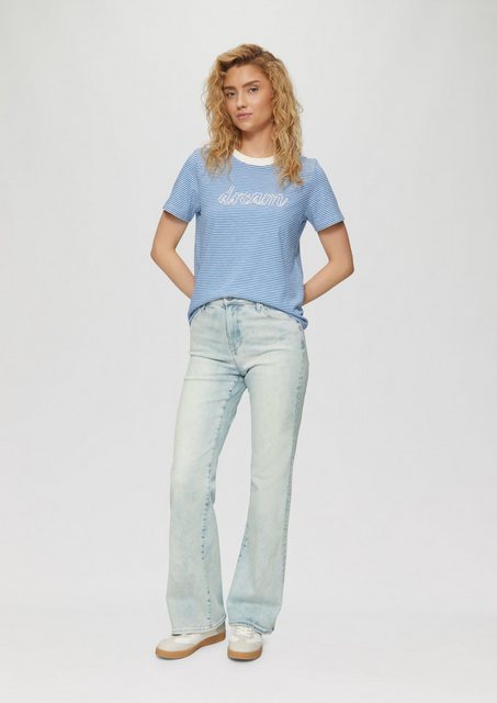 s.Oliver 5-Pocket-Jeans Flared-Jeans Selina / Slim Fit / Mid Rise / Flared günstig online kaufen