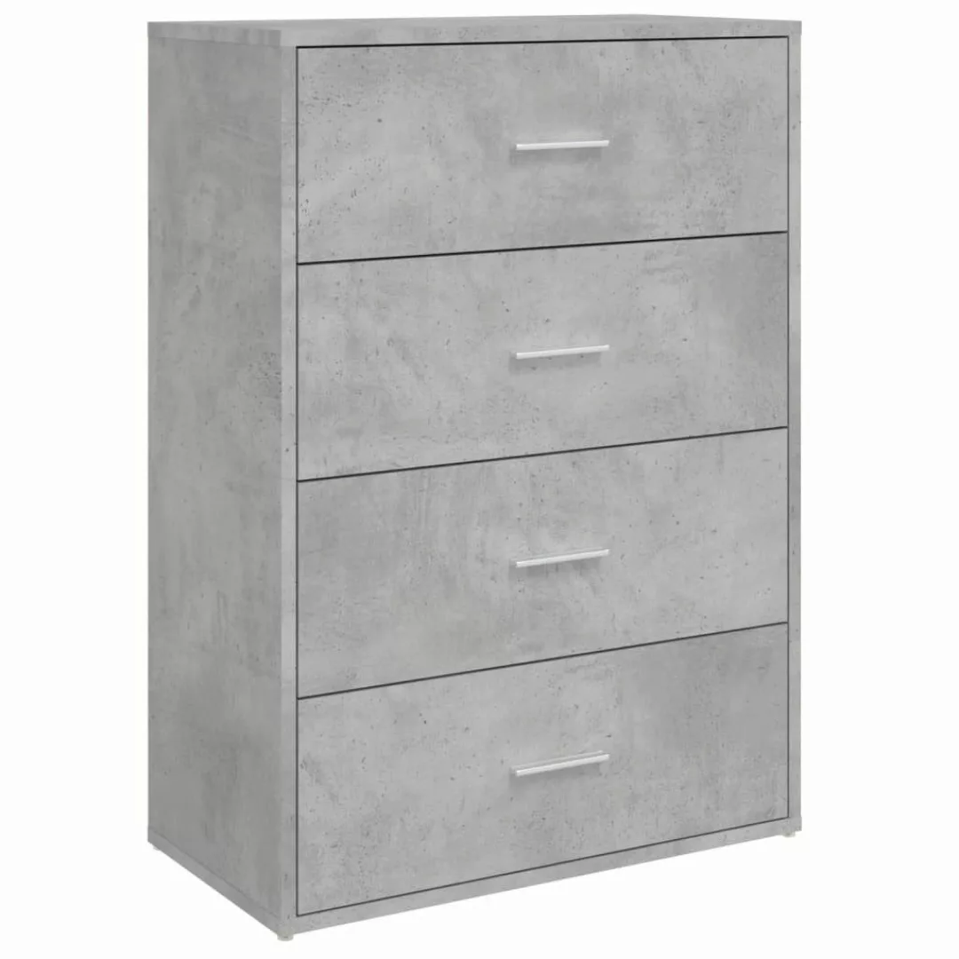 vidaXL Sideboard Sideboard Betongrau 60x31x84 cm günstig online kaufen