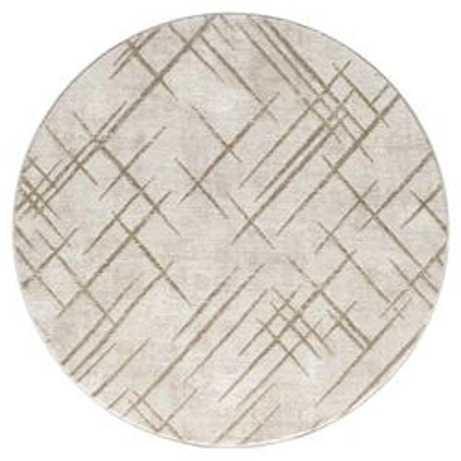 payé Teppich Royal 245 Rund 200x200 cm Cream günstig online kaufen