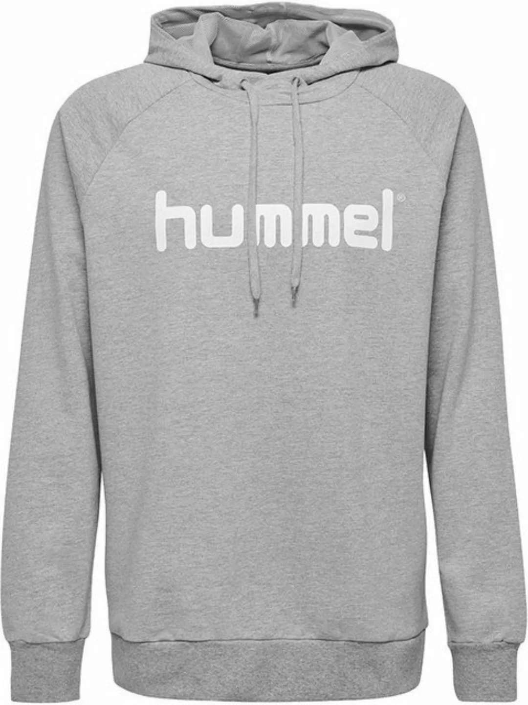 hummel Hoodie HMLGO COTTON LOGO HOODIE GREY MELANGE günstig online kaufen