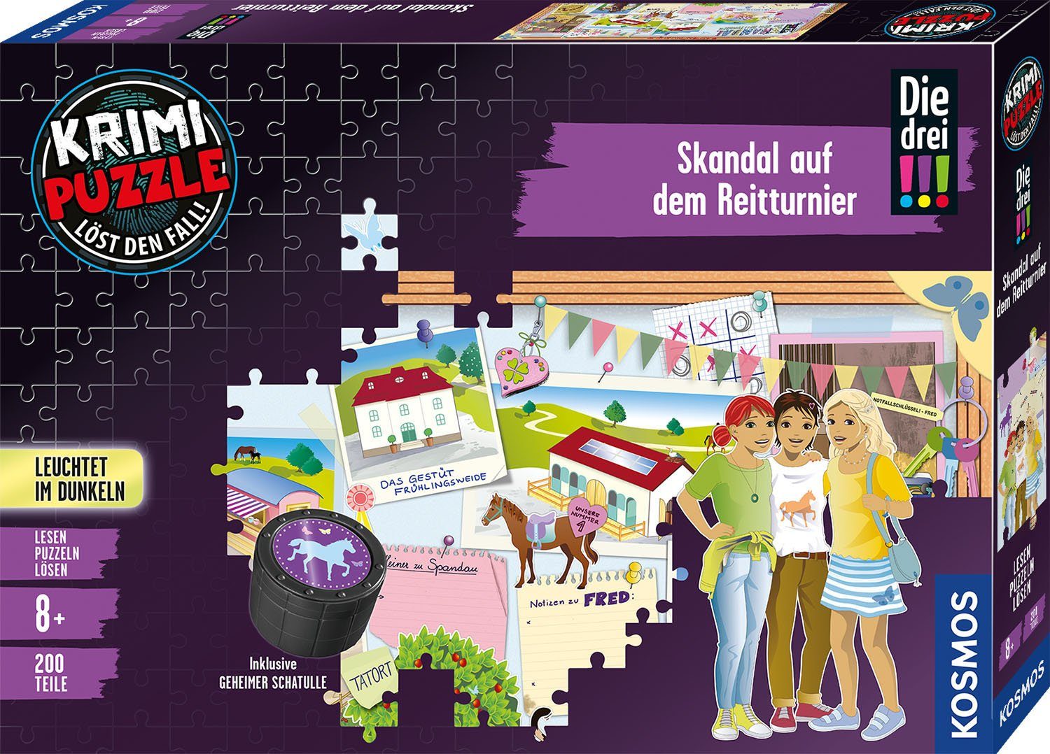 Kosmos Puzzle Die drei !!! Skandal günstig online kaufen