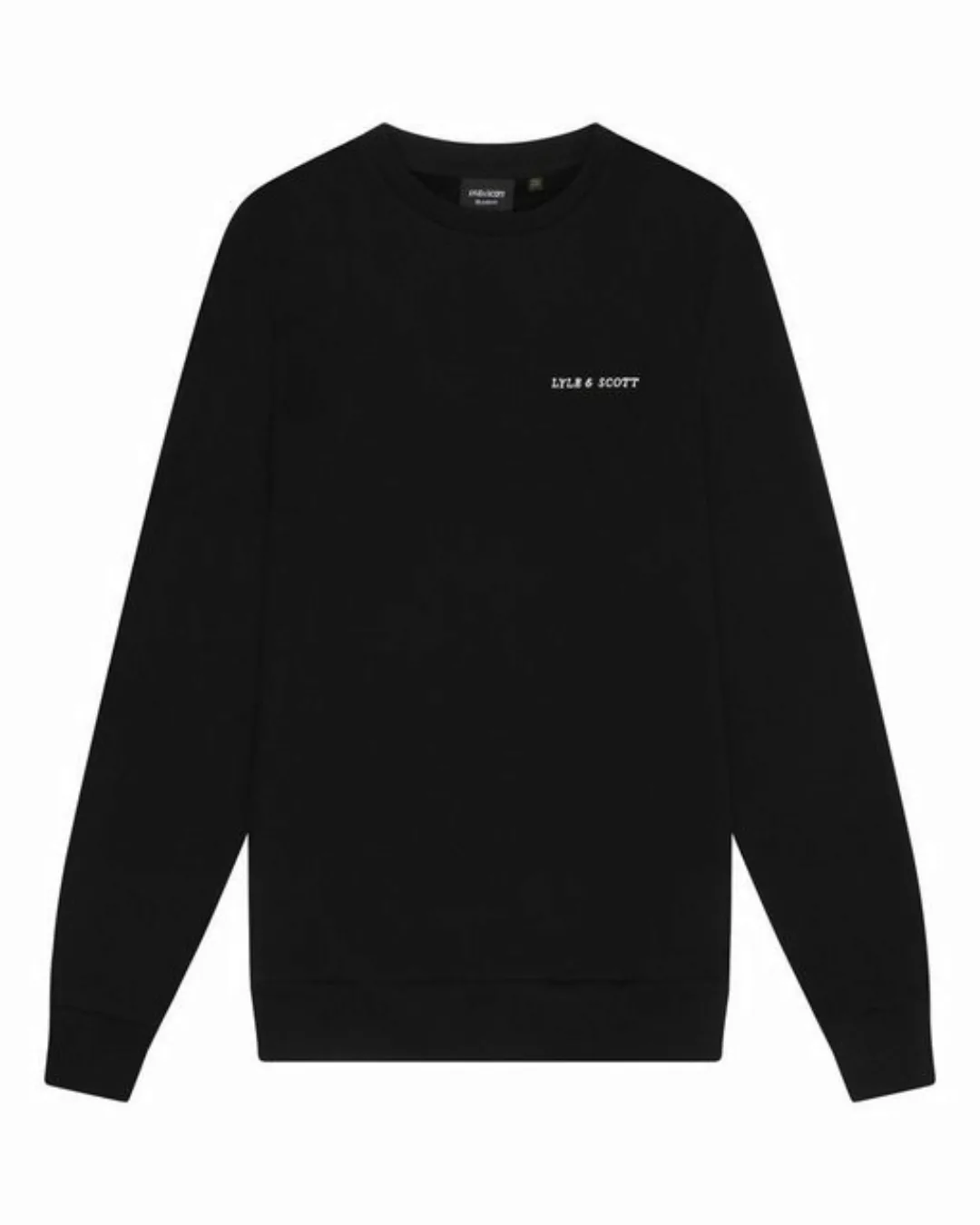 Lyle & Scott Sweatshirt Ohne Kapuze Aus Baumwolle, Adler-Logo Am Ärmel günstig online kaufen