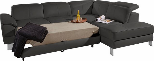 exxpo - sofa fashion Ecksofa "Mantua, L-Form", mit Kopf- bzw. Rückenverstel günstig online kaufen