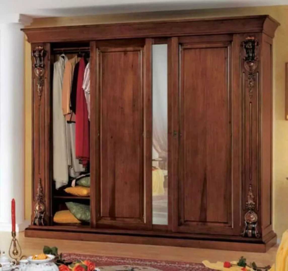 JVmoebel Kleiderschrank Klassik Schlafzimmer Kleiderschrank Massivholz Schr günstig online kaufen