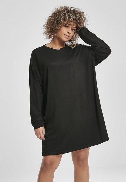 URBAN CLASSICS Shirtkleid Urban Classics Damen Ladies Modal Terry Crew Dres günstig online kaufen