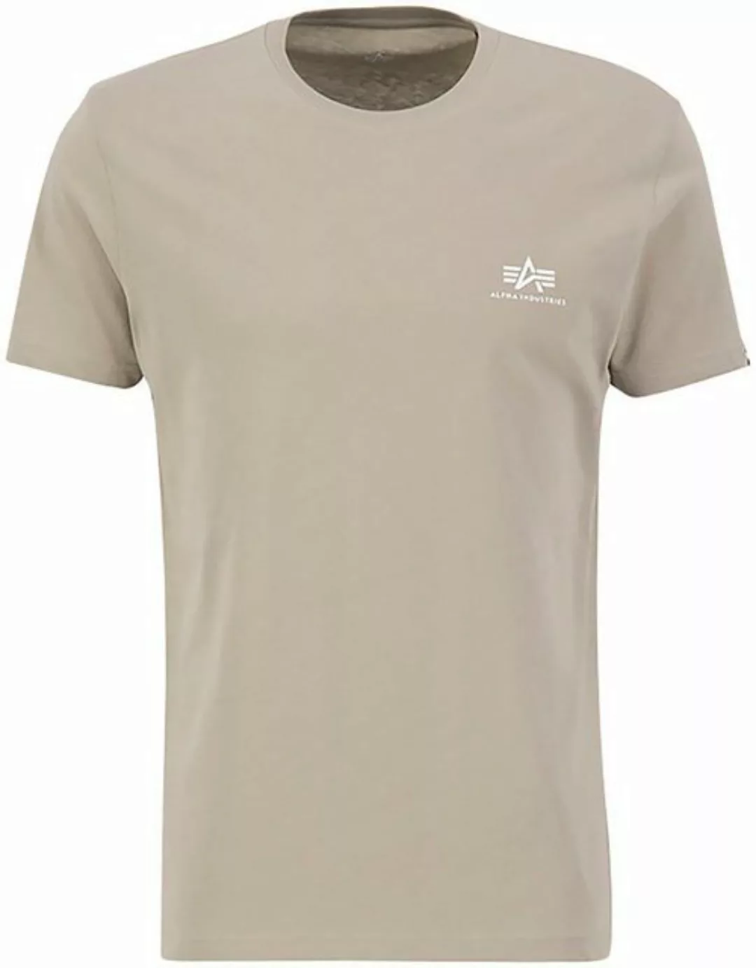 Alpha Industries Rundhalsshirt BASIC T SMALL LOGO günstig online kaufen