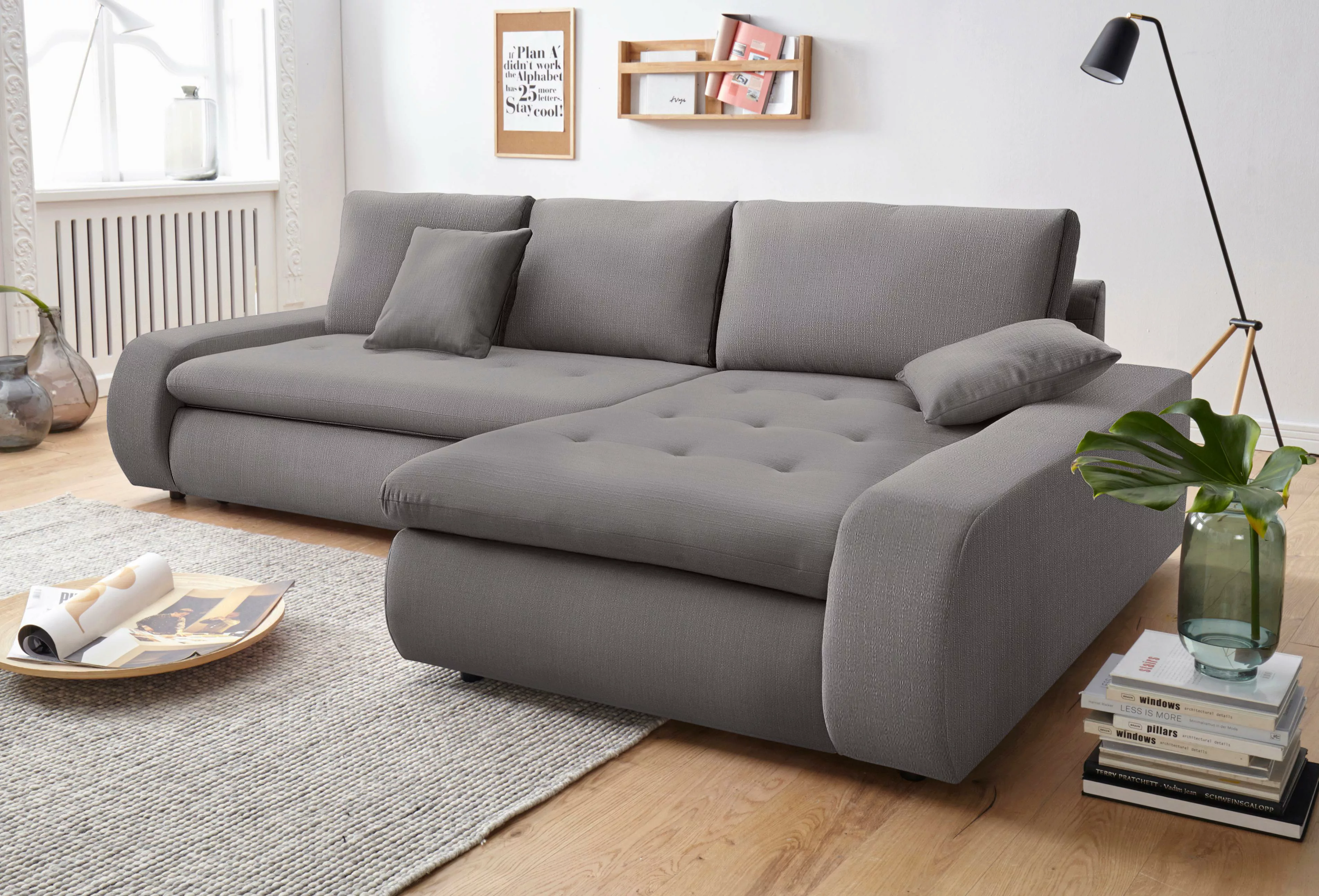 TRENDMANUFAKTUR Ecksofa »Indie II, tolle Detailverarbeitung, bequem und kom günstig online kaufen