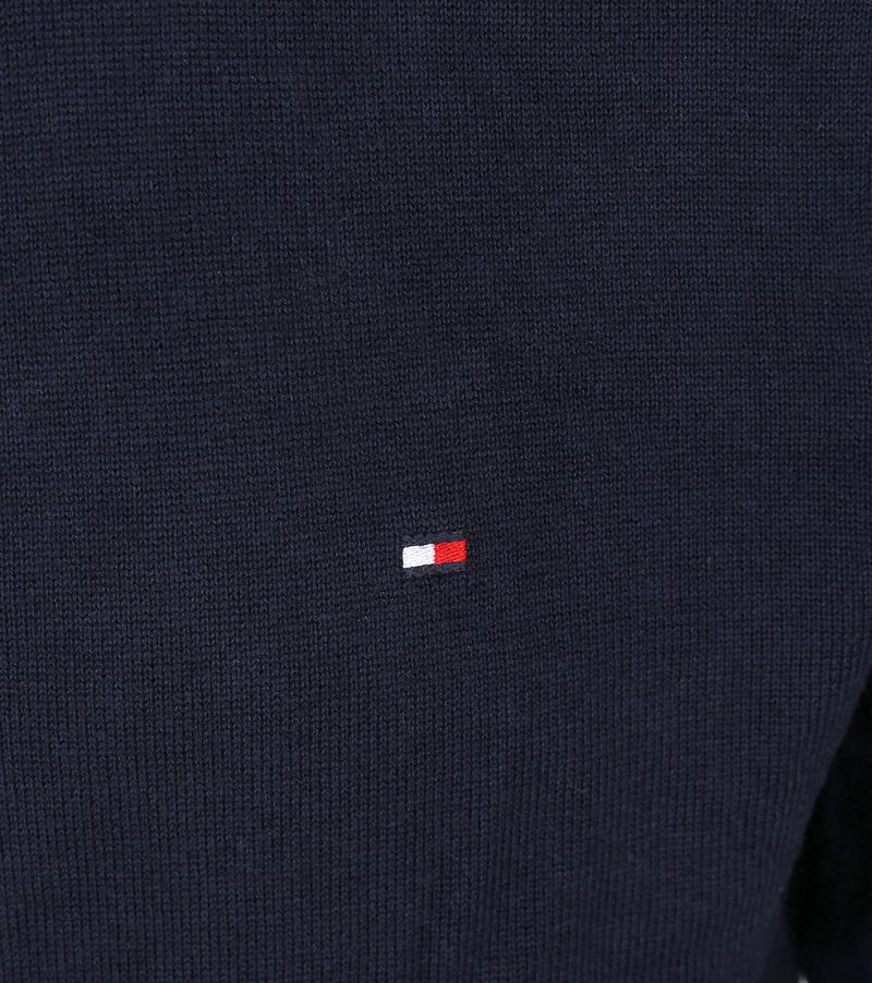 Tommy Hilfiger Half Zip Pullover Navy - Größe XXL günstig online kaufen