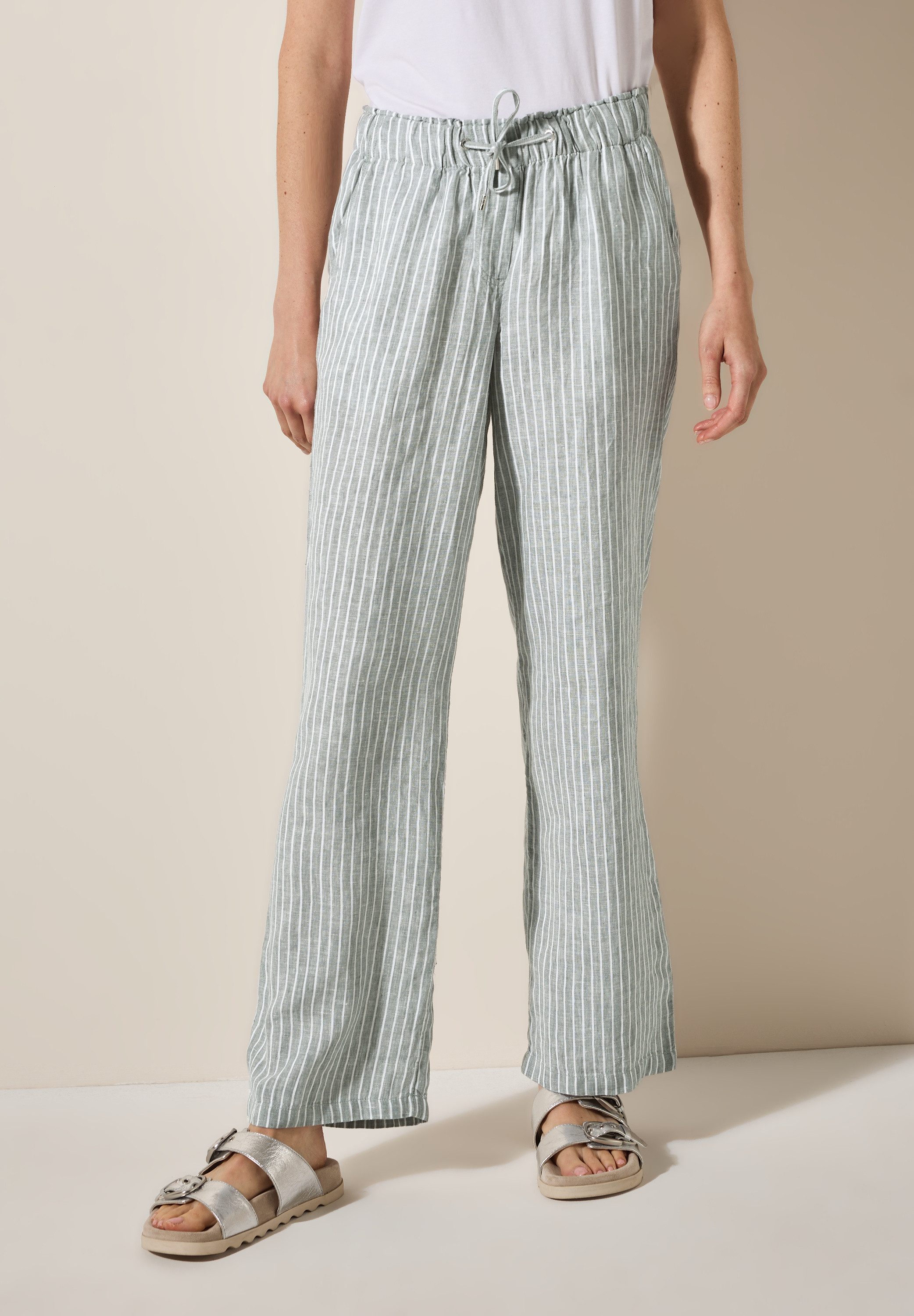 Cecil Stoffhose, High Waist günstig online kaufen