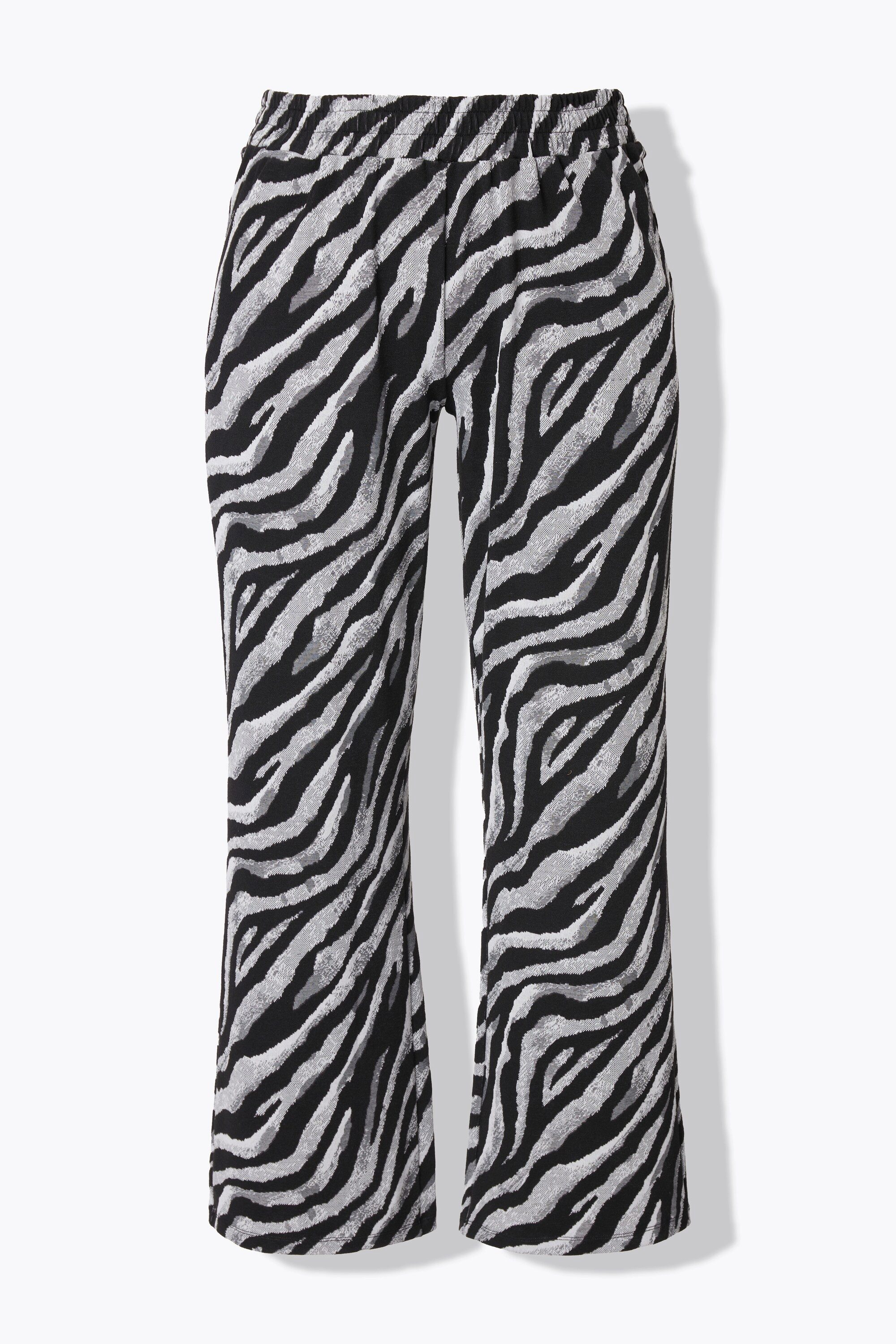 MIAMODA Schlupfhose Hose Color Zebramuster Elastikbund. günstig online kaufen