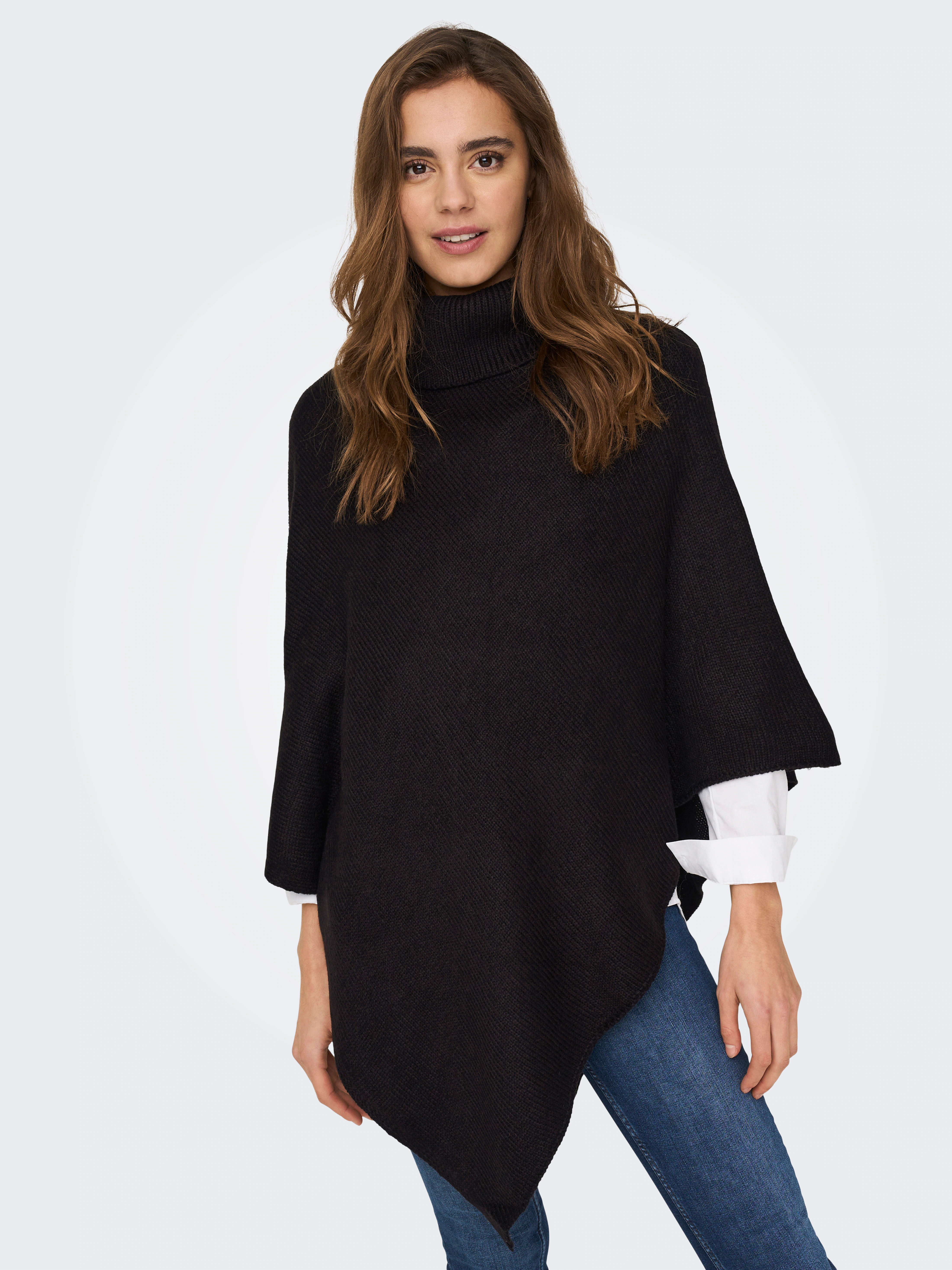 ONLY Strickponcho ONLNICOYA L/S PONCHO EX KNT günstig online kaufen