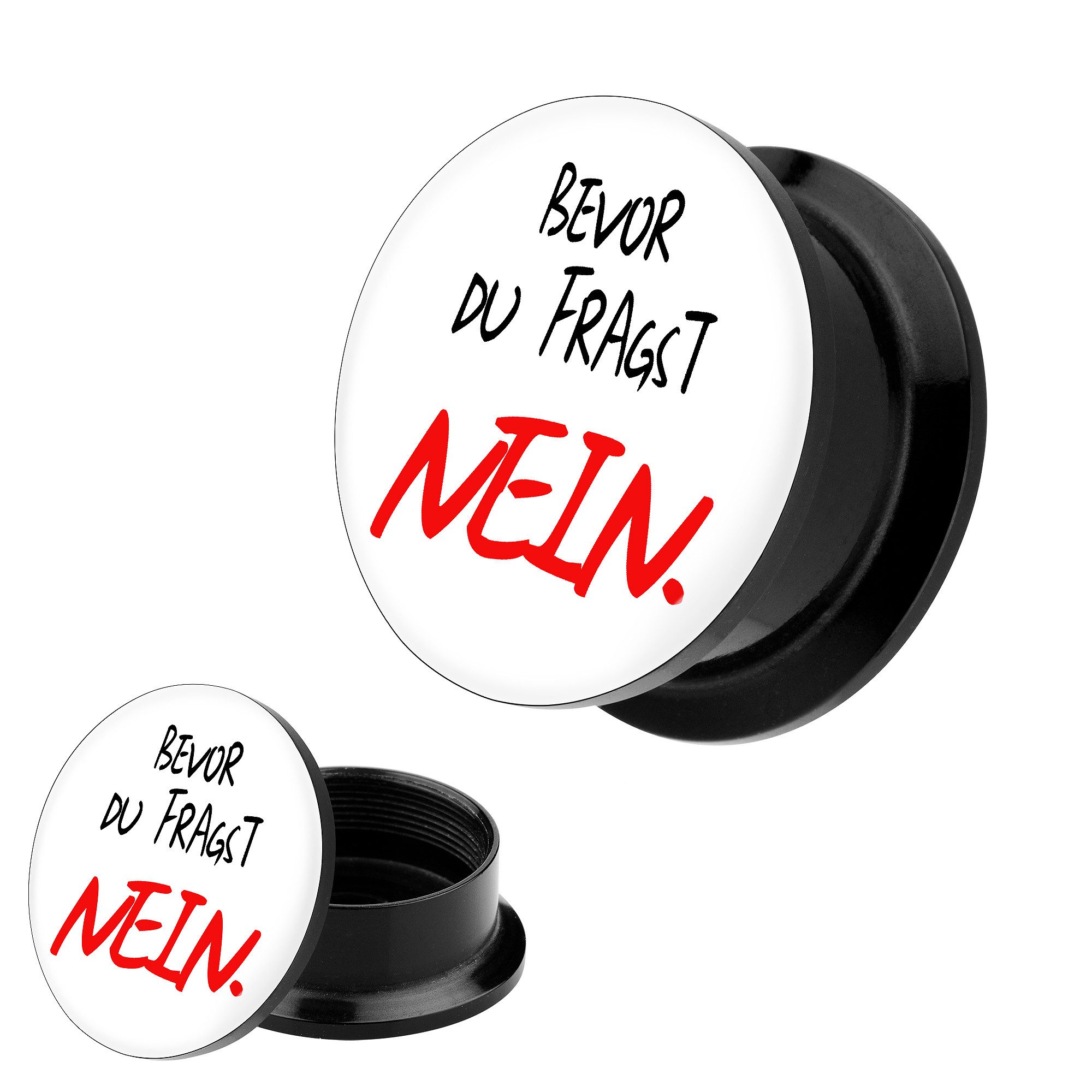 Taffstyle Plug Picture Tunnel Gewinde Plug günstig online kaufen