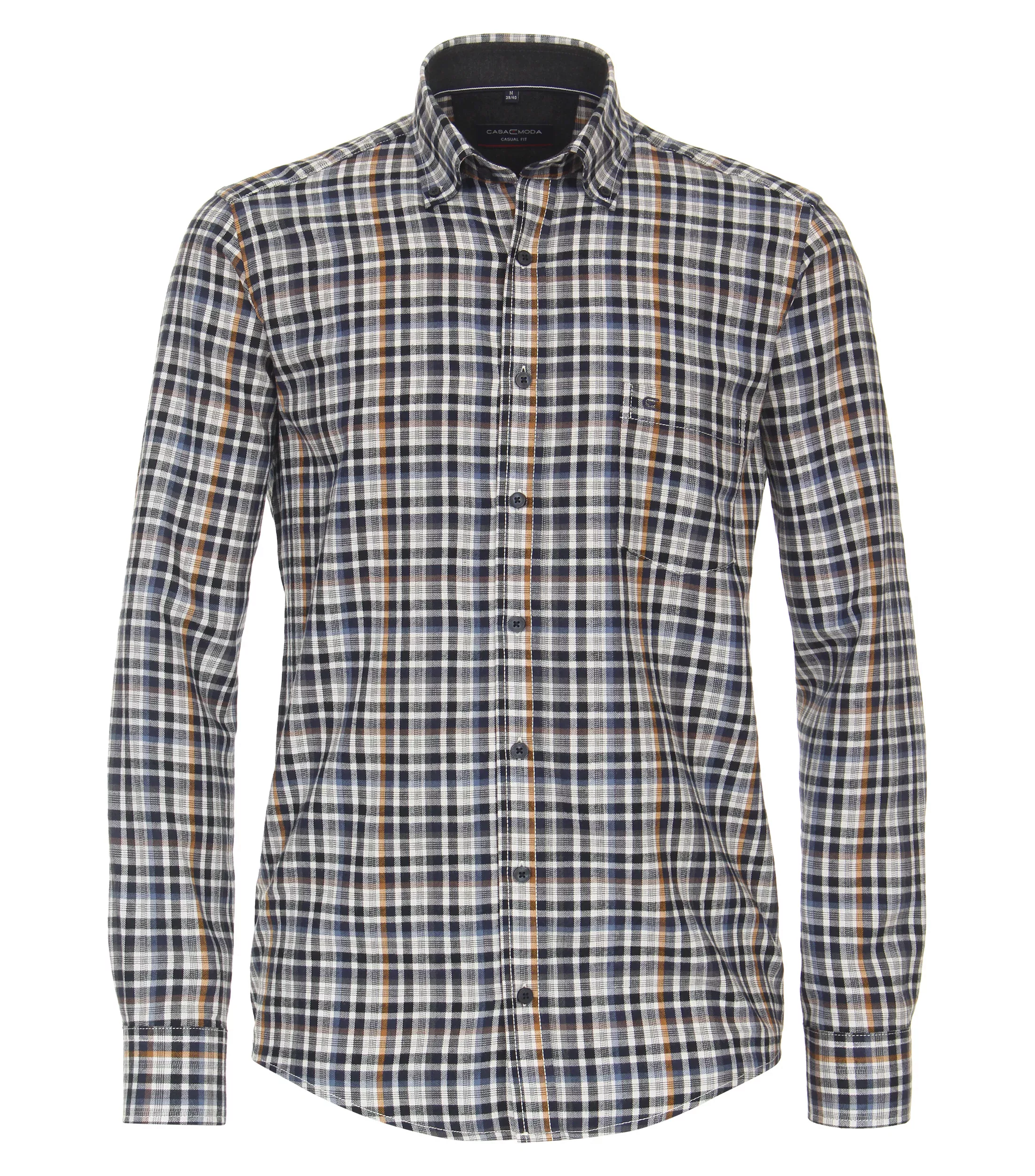 CASAMODA Flanellhemd "CASAMODA Flanellhemd kariert" günstig online kaufen