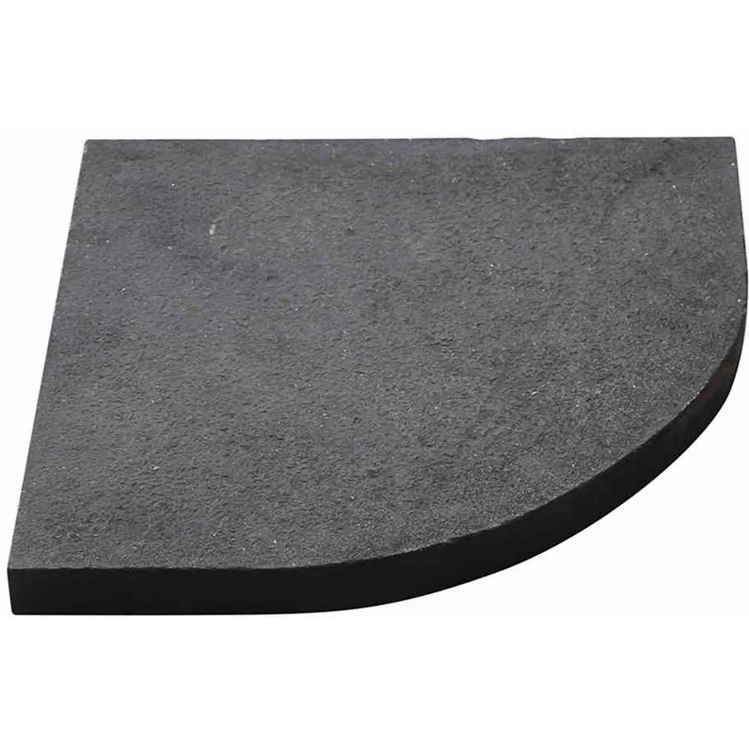 Siena Garden Plattenständer "Celona Bodenplatte", 22,5kg, Granit, schwarz günstig online kaufen
