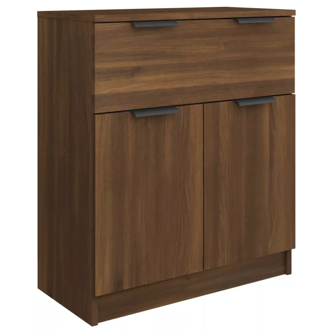 Vidaxl Sideboard Braun Eichen-optik 60x30x70 Cm Holzwerkstoff günstig online kaufen