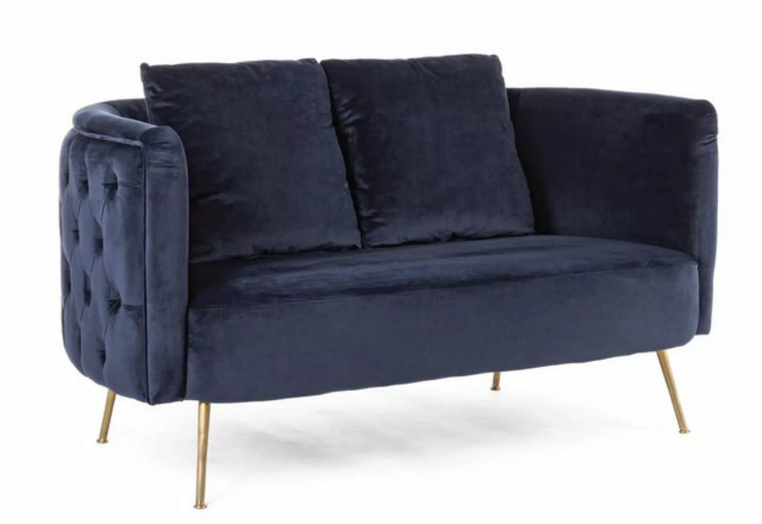 Bizzotto Sofa Tenbury in Samt-Optik günstig online kaufen