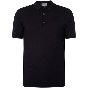 John Smedley  Poloshirt Adrian Einfarbiges Poloshirt günstig online kaufen