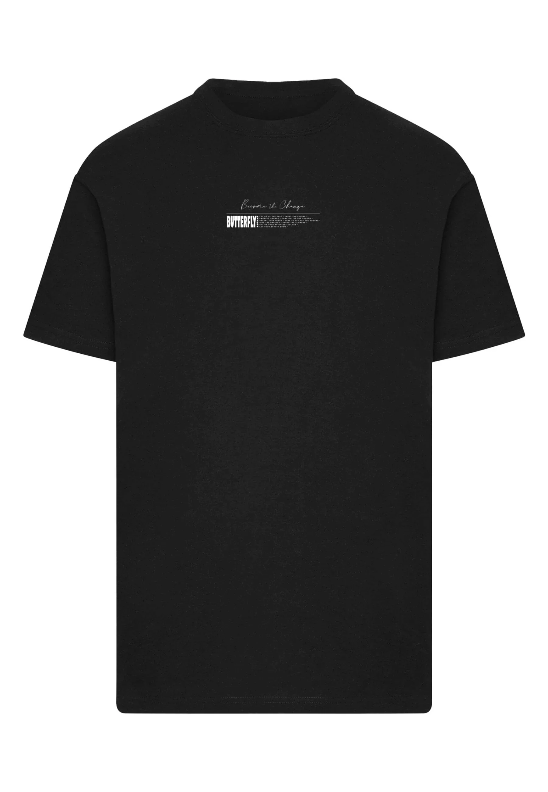 MisterTee T-Shirt "MisterTee Herren Become the Change Butterfly 2.0 Tee", ( günstig online kaufen