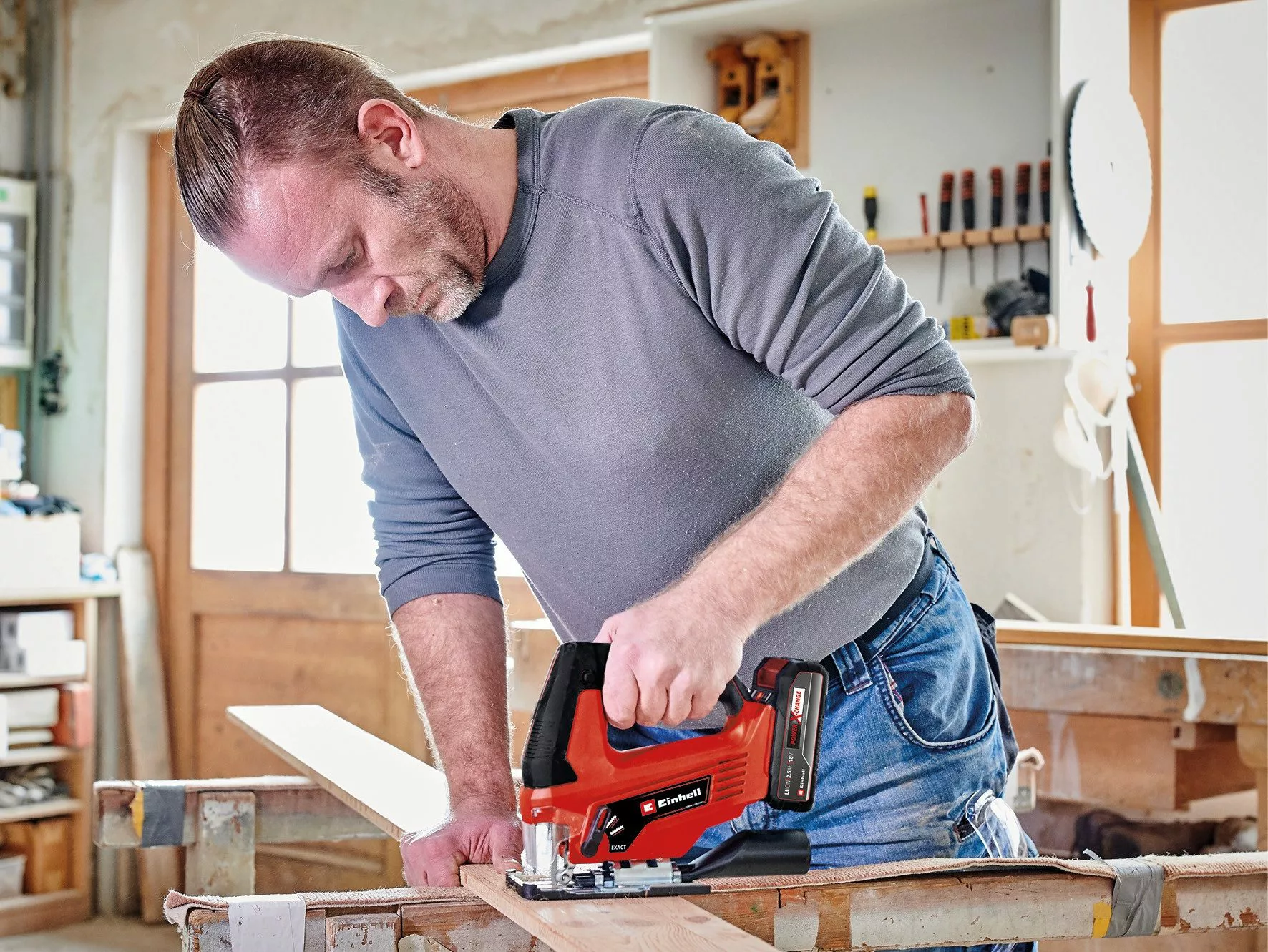 Einhell Akku-Stichsäge TC-JS 18/70 Li, Set, günstig online kaufen