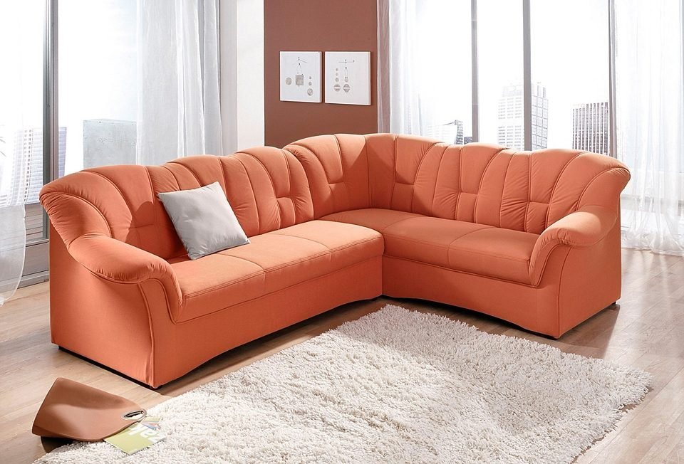 DOMO collection Ecksofa "Papenburg B/T/H: 242/190/84 cm L-Form", wahlweise günstig online kaufen