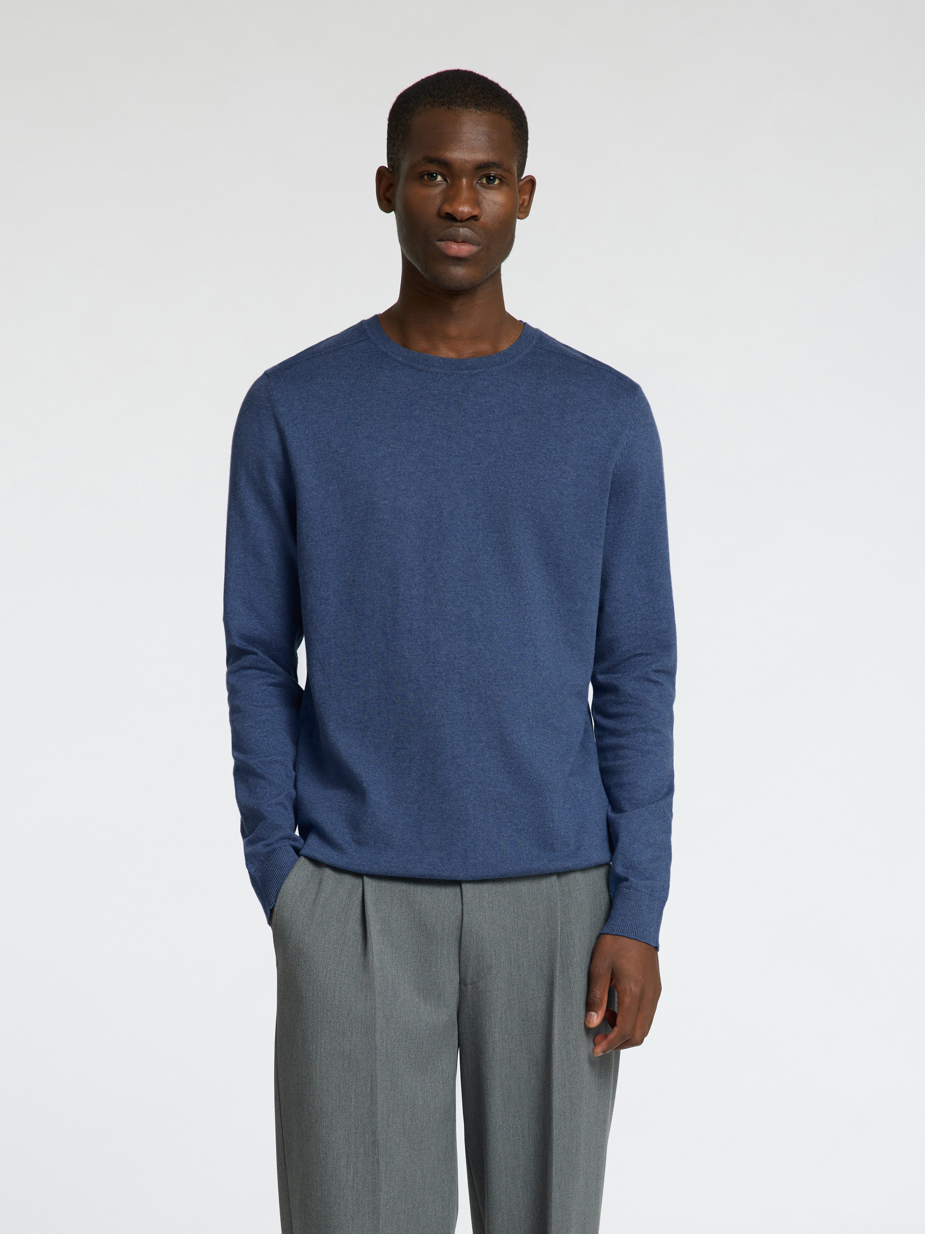 SELECTED HOMME Strickpullover SLHBERG CREW NECK günstig online kaufen