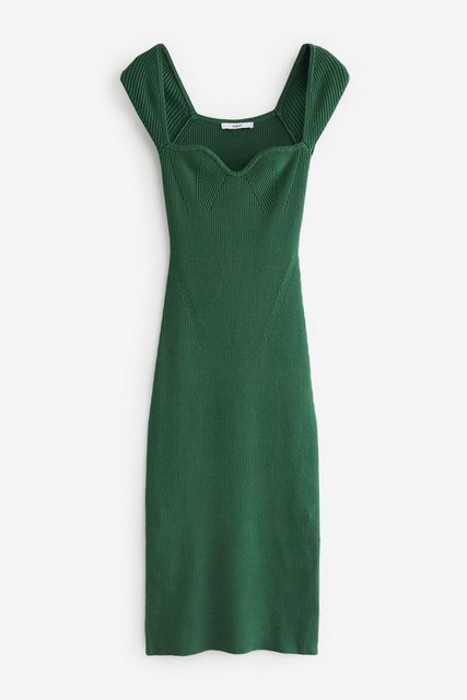 Myleene Klass Strickkleid Myleene Klass Midikleid mit herzförmigem Dekollet günstig online kaufen