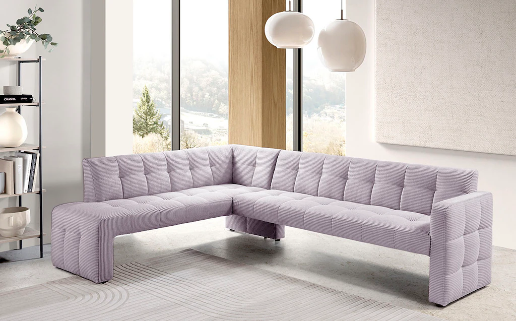 exxpo - sofa fashion Essbank "Barista, bequem und elegant, hohe Bodenfreihe günstig online kaufen
