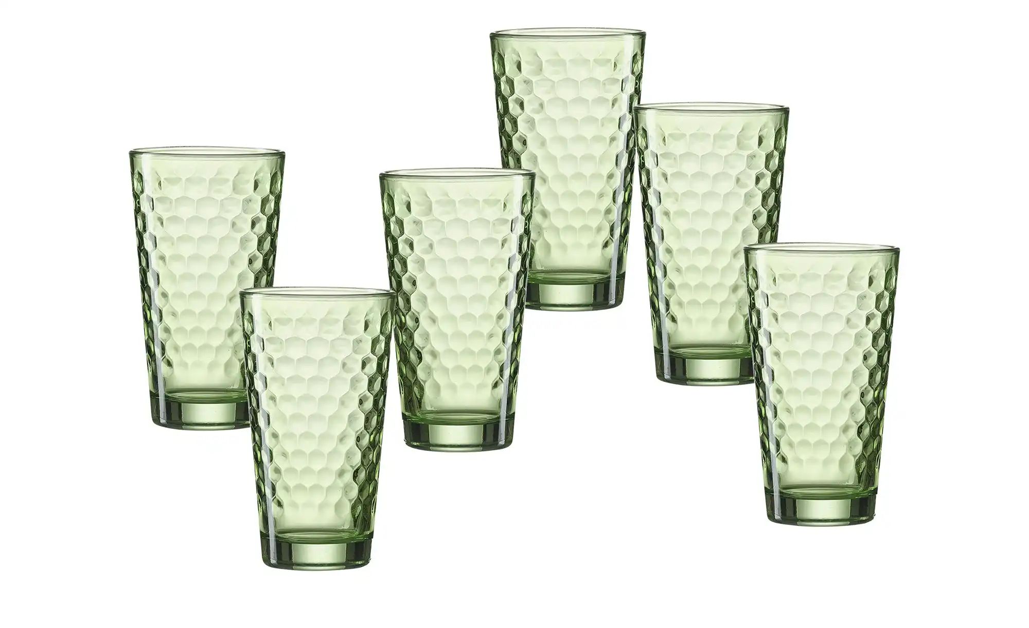 Ritzenhoff & Breker Longdrinkgläserset 6-teilig Favo ¦ grün ¦ Glas Gläser & günstig online kaufen