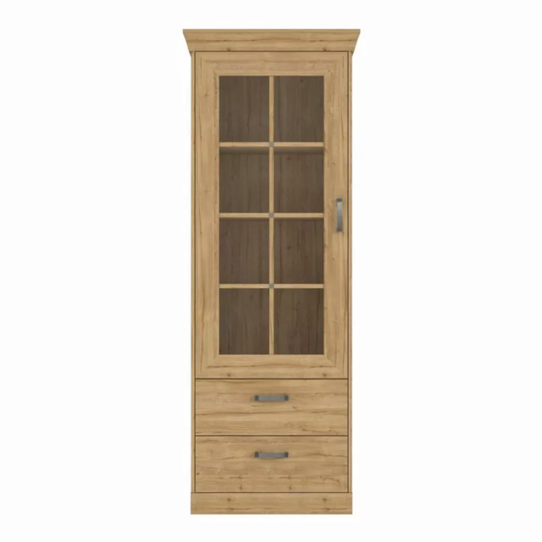 FORTE Vitrine 74,9 x 205,1 x 47 cm (B/H/T) günstig online kaufen