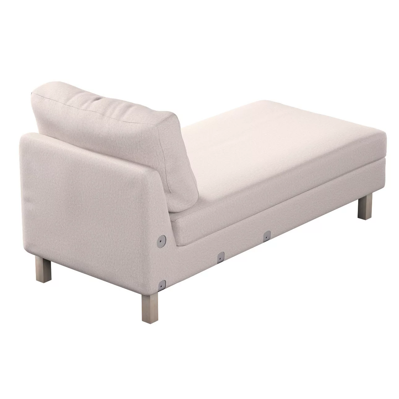 Bezug für Karlstad Recamiere Zustellsofa, kurz, hellbeige, Bezug für Karlst günstig online kaufen