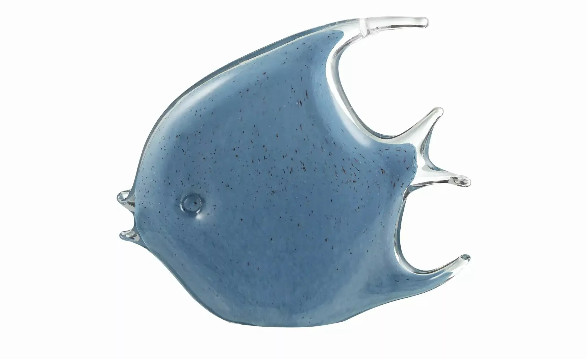 Deko Fisch   ¦ blau ¦ Glas ¦ Maße (cm): B: 18 H: 15 T: 4.5 Accessoires > De günstig online kaufen