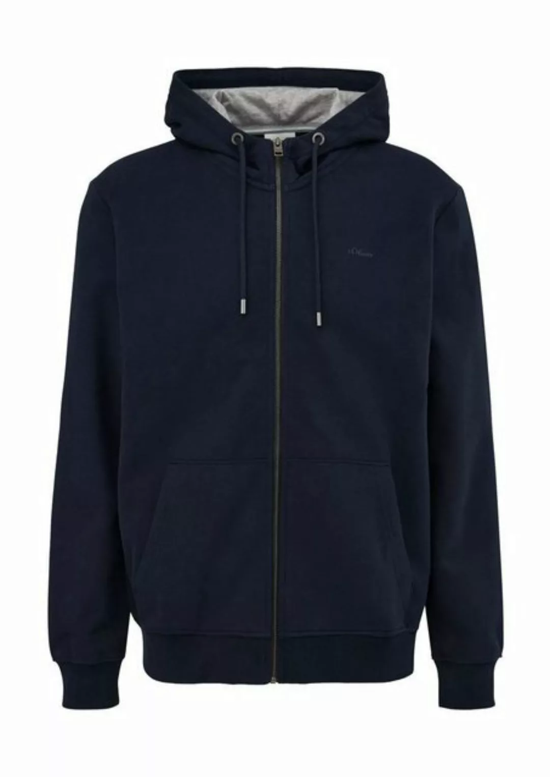 s.Oliver Sweatshirt Casual (1-tlg) mit Kapuze, Tasche, Reißverschluss, lang günstig online kaufen