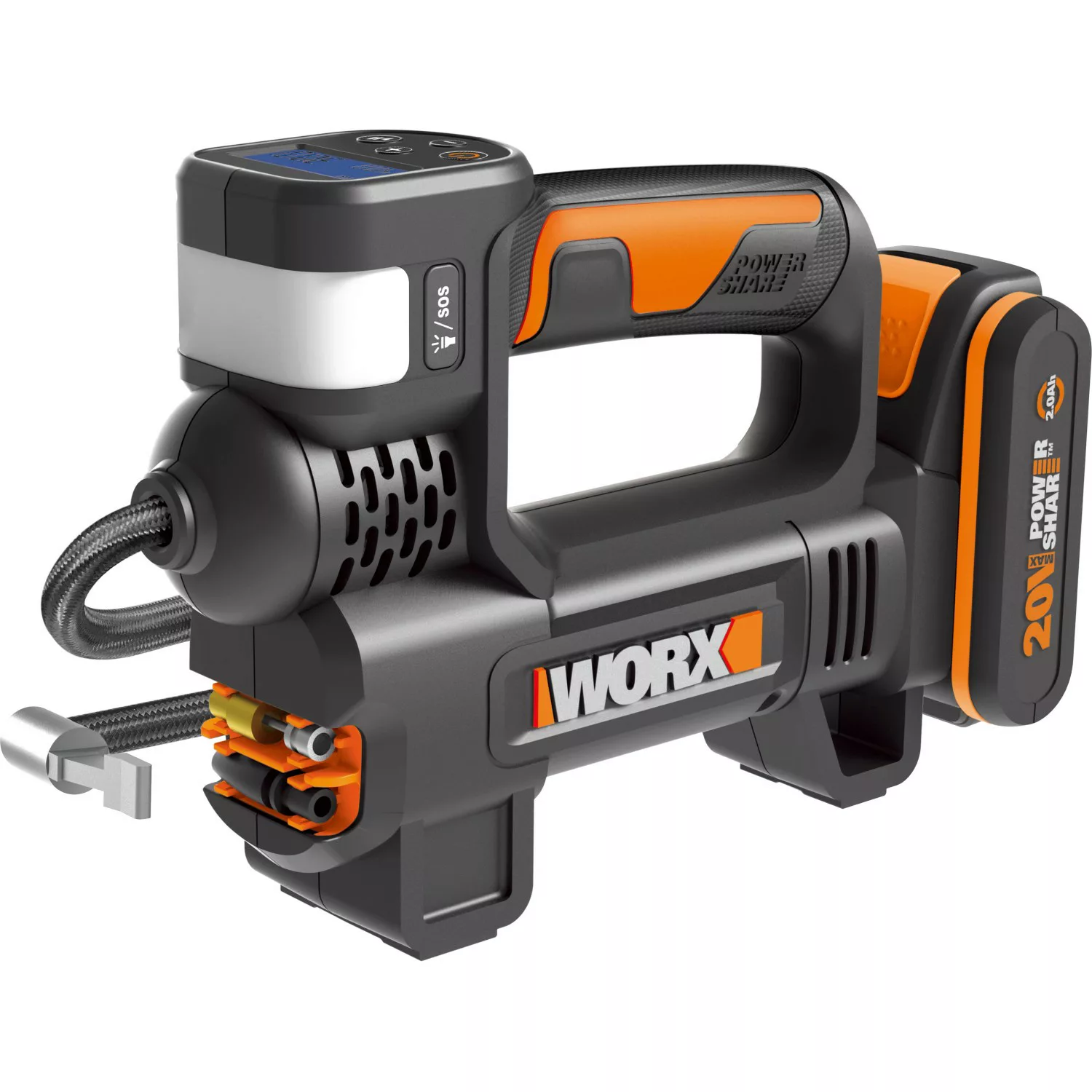 Worx Akku-Kompressor WX092 20 V günstig online kaufen