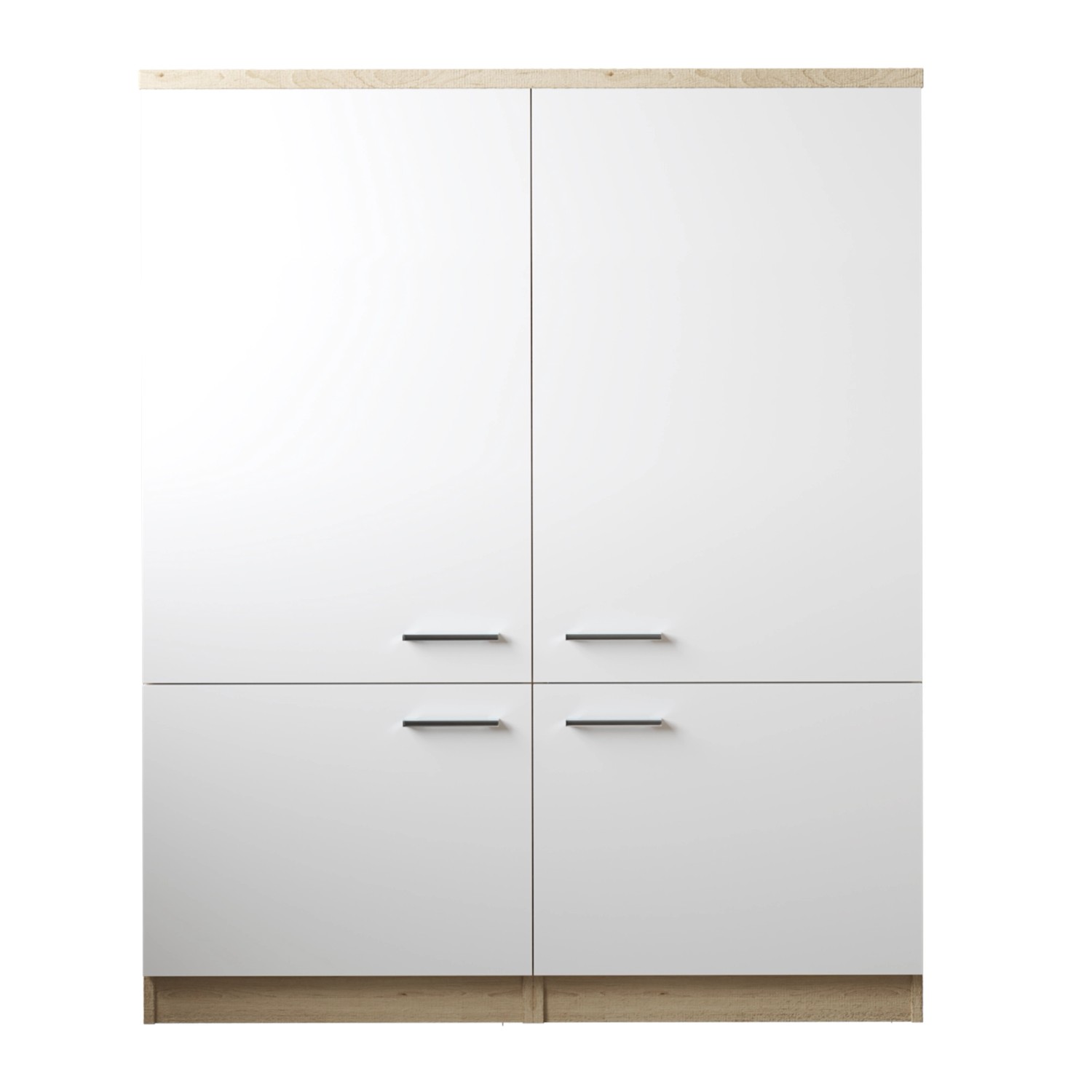 Respekta Küchenmöbel-Set 11 Merle 120 cm Weiß günstig online kaufen